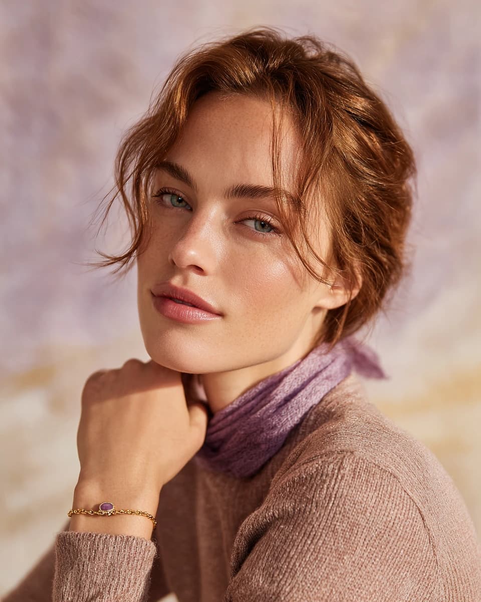 Stéphanie Vanoverberghe — portrait éditorial, lumière douce